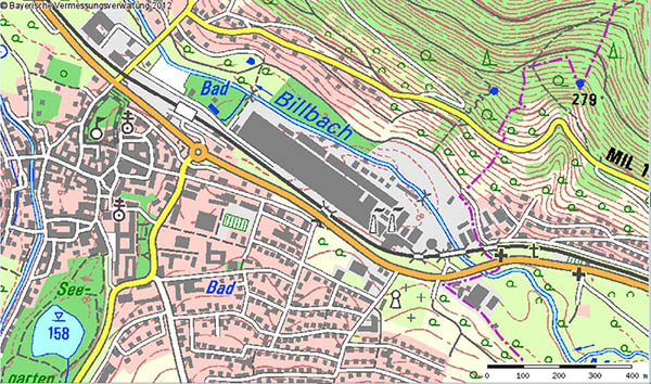 Bachverlauf vor dem Ausbau
