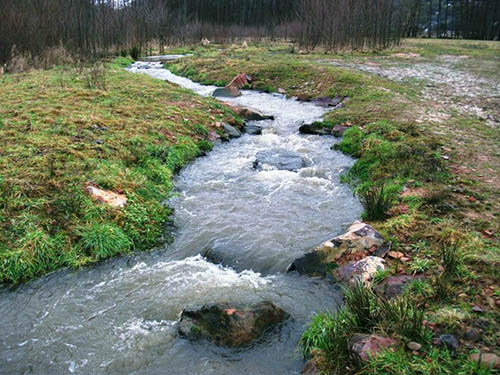 Foto der neu gestalteten Wanderungshilfe