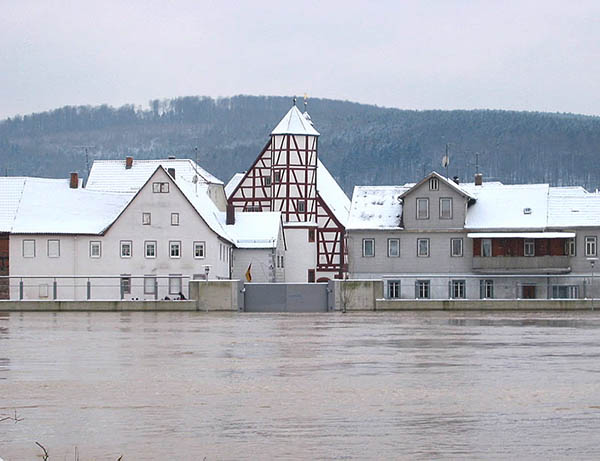 Link führt zur Seite Hochwasserschutz der Stadt Wörth am Main